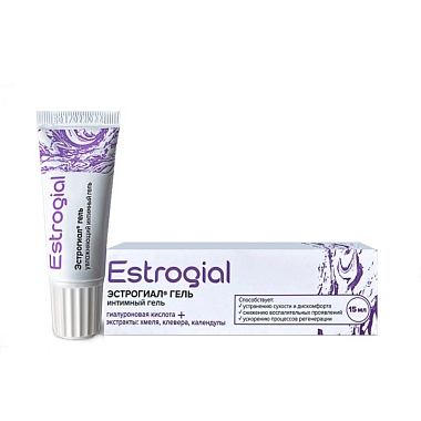Купить Эстрогиал гель 15 мл гель для интимной гигиены увлажняющий туба