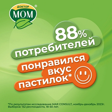Купить Доктор Мом 20 шт пастилки ягодные