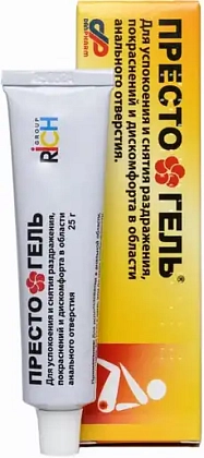 Купить Престогель 25 г гель при геморрое