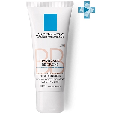 Купить La Roche-Posay Hydreane BB крем тональный 40мл натуральный бежевый