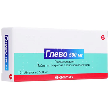 Купить Глево 500 мг 10 шт таблетки покрытые пленочной оболочкой