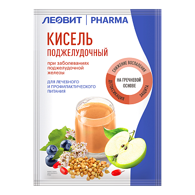 Купить Леовит Pharma 20 г кисель поджелудочный при заболеваниях поджелудочной железы пакет