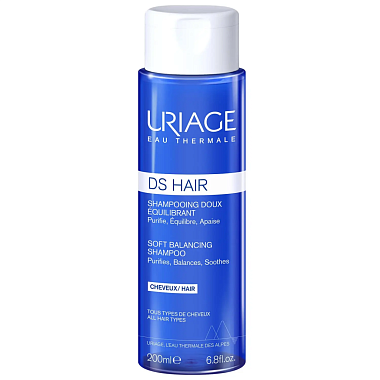 Купить Uriage DS Hair 200 мл шампунь балансирующий мягкий
