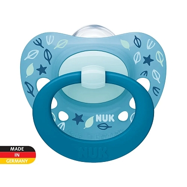 Купить Nuk Signature 1 шт соска-пустышка силиконовая ортодонтическая 6-18 мес