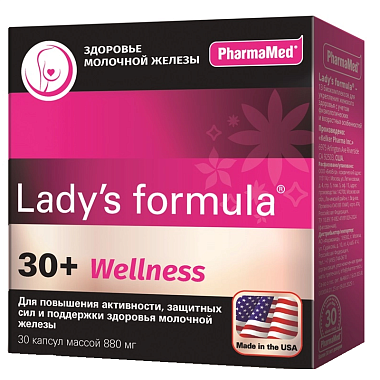 Купить Lady's Formula 30+ Wellness 30 шт капсулы