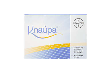 Купить Клайра 28 шт таблетки покрытые пленочной оболочкой