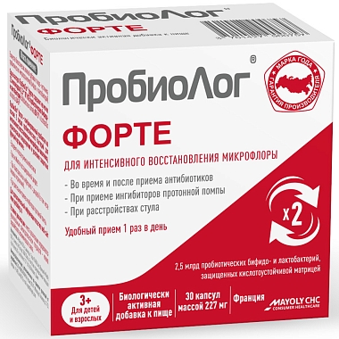 Купить Пробиолог Форте 30 шт капсулы
