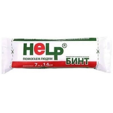 Купить Бинт нестер Хелп 7мX14см уп индив