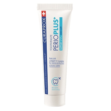 Купить Curaprox Perio Plus Support + Хлоргексидин 0,009% 75 мл паста зубная