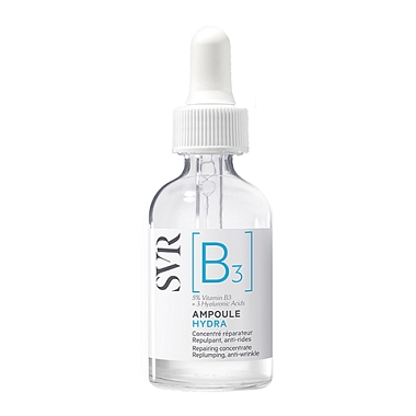 Купить SVR Ampoule B3 Hydra Serum 30 мл сыворотка для лица увлажняющая с витамином B3