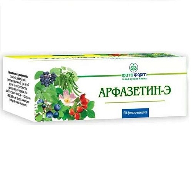 Купить Сбор Арфазетин 2,5 г 20 шт фильтр-пакеты