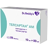 Купить Телсартан АМ 10 мг + 80 мг 28 шт таблетки
