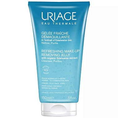 Купить Uriage 150 мл желе для снятия макияжа освежающее очищающее