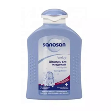 Купить Sanosan 200 мл шампунь для младенцев