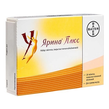 Купить Ярина Плюс 28 шт набор таблеток покрытых пленочной оболочкой