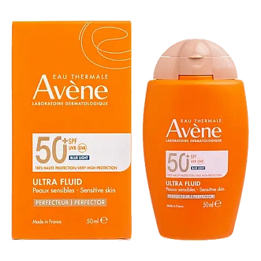 Купить Avene Ultra Fluid Perfector SPF 50+ 50 мл флюид перфектор для чувствительной кожи