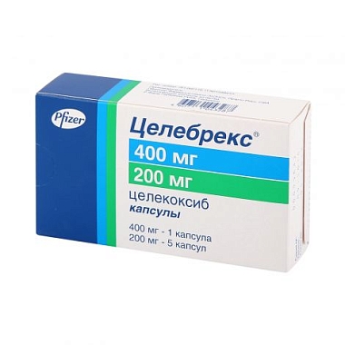 Купить Целебрекс 400 мг 1 шт + 200 мг 5 шт капсулы