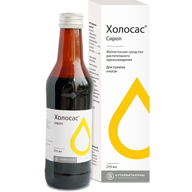 Купить Холосас 215 мл сироп