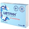 Купить Цетрин 10 мг 30 шт таблетки покрытые пленочной оболочкой