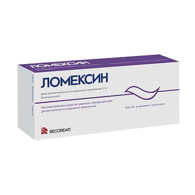 Купить Ломексин 2% 78 г вагинальный крем
