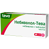 Купить Небиволол-Тева 5 мг 28 шт таблетки