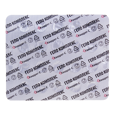 Купить Гепо Комплекс 165 мг 60 шт таблетки покрытые оболочкой