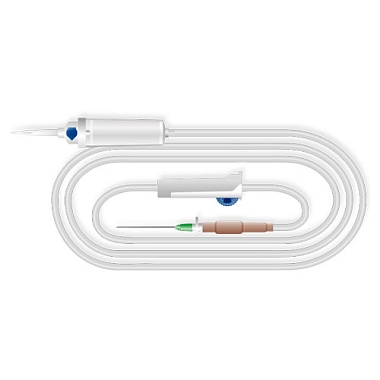 Купить SFM система для переливания инфузионных растворов с пластмассовой иглой G21 0,8 мм х 40 мм