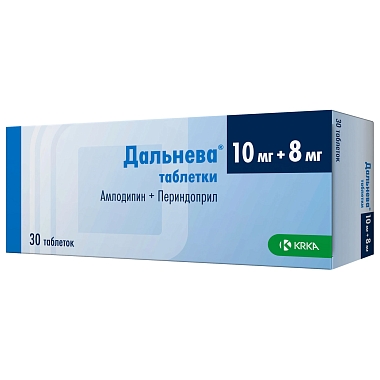 Купить Дальнева 10 мг + 8 мг 30 шт таблетки