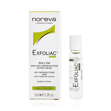Купить Noreva Exfoliac 5 мл карандаш роликовый для проблемной и жирной кожи