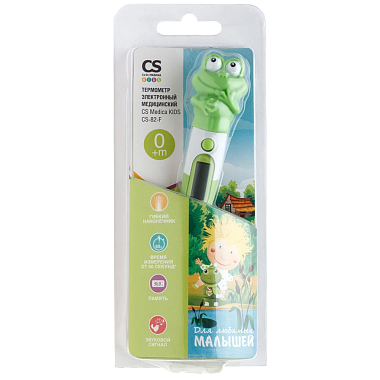 Купить CS Medica KIDS CS-82-F термометр электронный медицинский лягушка