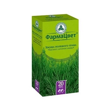 Купить Хвощ полевой трава 1,5 г 20 шт фильтр-пакеты