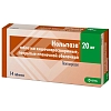 Купить Нольпаза 20 мг 14 шт таблетки покрытые пленочной оболочкой кишечнорастворимые