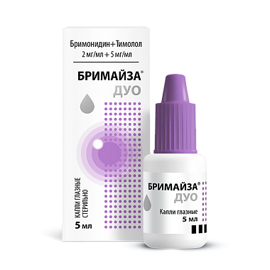 Купить Бримайза Дуо 5 мл капли глазные