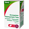 Купить Амлодипин-Периндоприл-Тева 5 мг+10 мг 30 шт таблетки