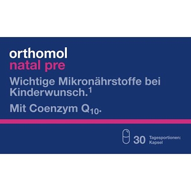Купить Orthomol Natal Pre 30 шт капсулы