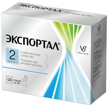 Купить Экспортал 10 г 20 шт порошок для приготовления раствора для приема внутрь пакет