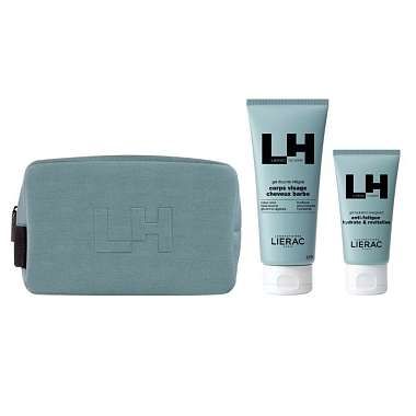 Купить Lierac Homme набор 50 мл гель для лица тонизирующий + 200 мл гель для душа