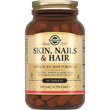 Купить Solgar Кожа ногти волосы 60 шт таблетки
