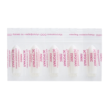 Купить Эстрогиал плюс 10 шт крем для интимной гигиены дозированный