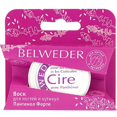 Купить Belweder 6 г воск для ногтей и кутикулы пантенол форте