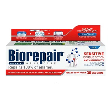 Купить Biorepair Fast Sensitive Repair 75 мл паста зубная для чувствительных зубов