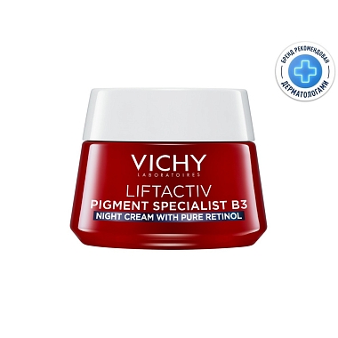 Купить Vichy Liftactiv B3 Tone Correcting 50 мл крем ночной с ретинолом