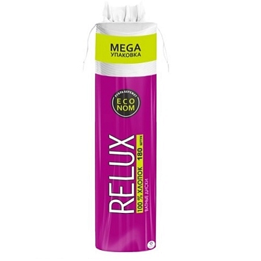 Купить Relux 180 шт диски ватные