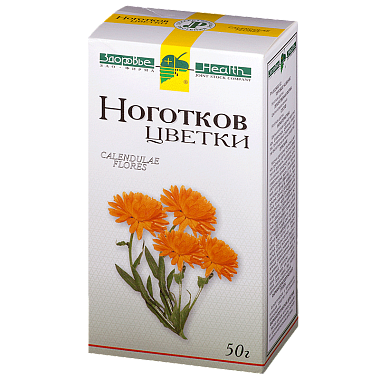 Купить Ноготки цветки 50 г пачка