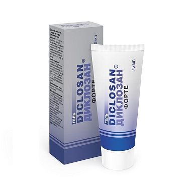 Купить Диклозан Форте 75 г гель с экстрактами трав и эфирными маслами