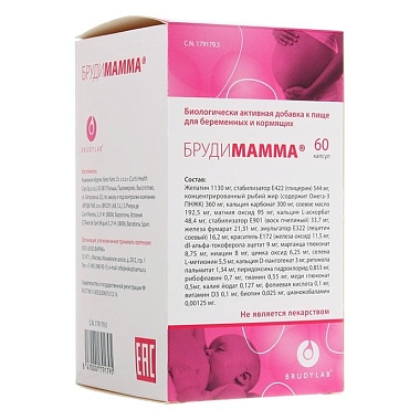 Купить БрудиМамма 60 шт капсулы