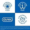 Купить Durex Invisible Extra Lube 3 шт презервативы из натурального латекса ультратонкие