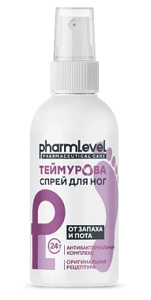 Купить Теймурова 150 г спрей для ног от запаха и пота