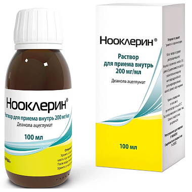Купить Нооклерин 20% 100 мл 1 шт раствор для приема внутрь флакон