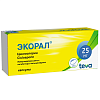 Купить Экорал 25 мг 50 шт капсулы